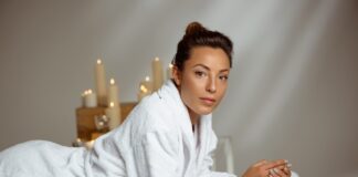 woman in med spa